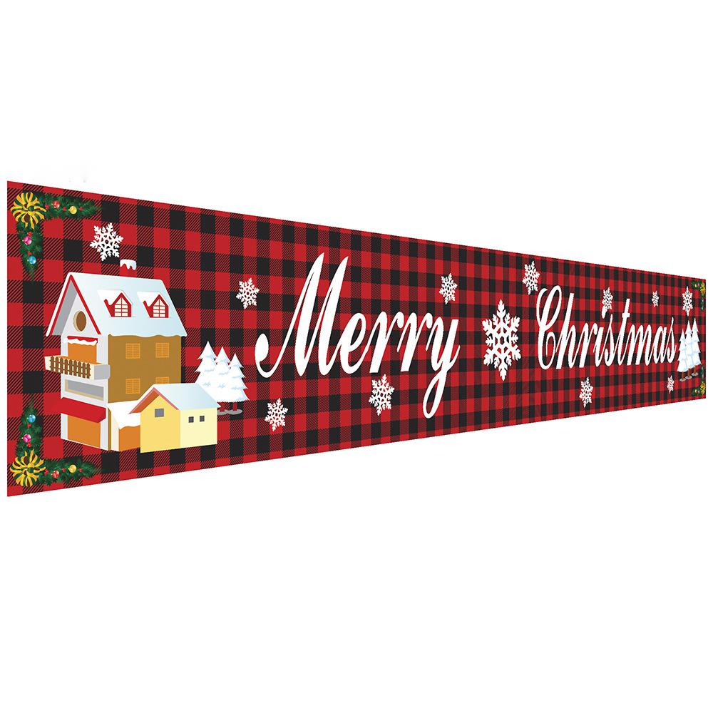 Christmas Couplets Hanging Window Pendants