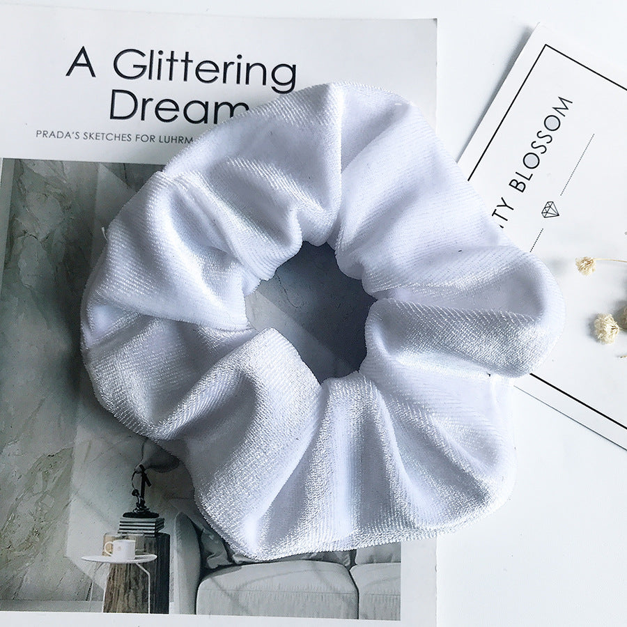 Flannel Hair Tie Hair Rope Amazon Velvet