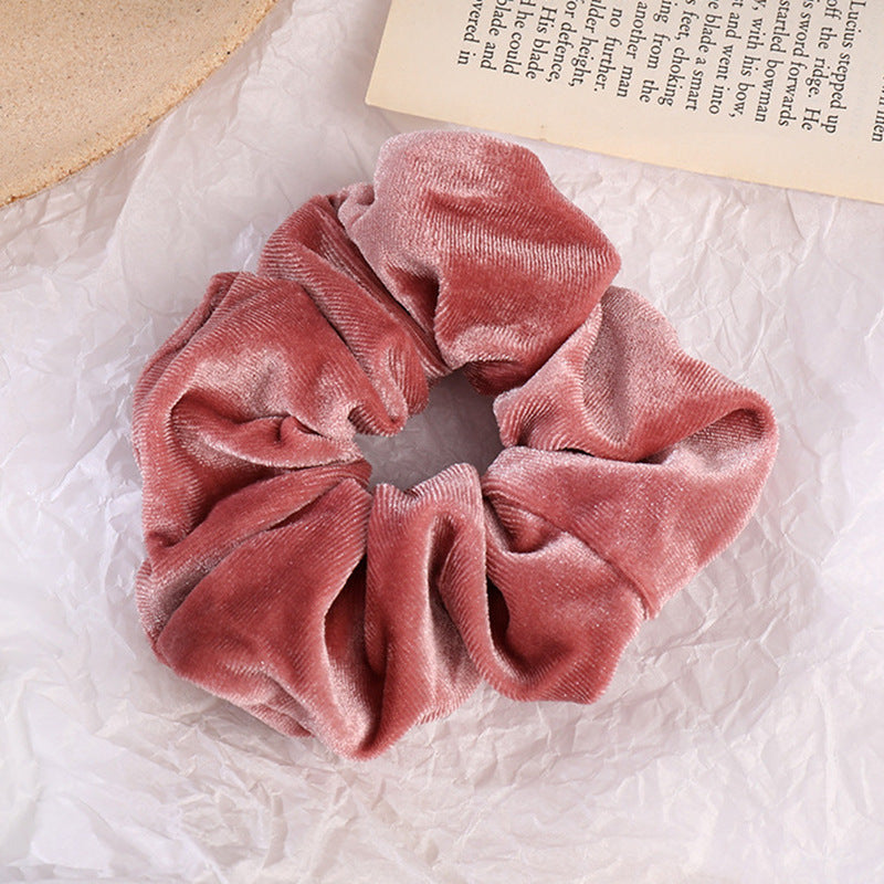 Flannel Hair Tie Hair Rope Amazon Velvet