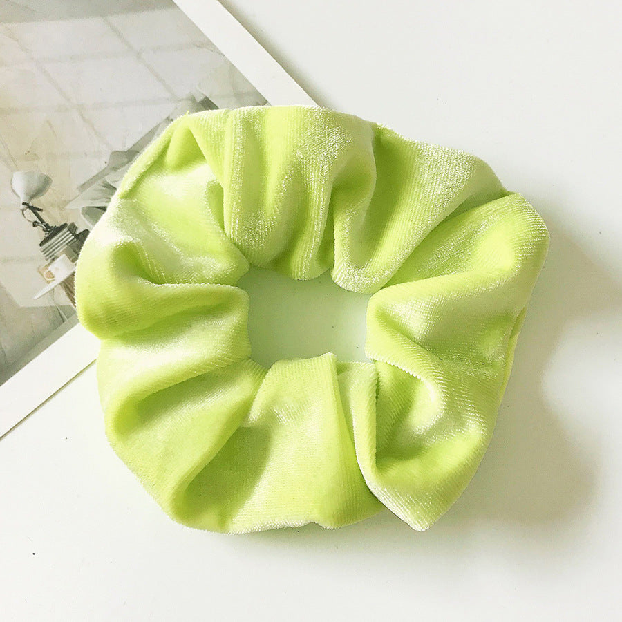 Flannel Hair Tie Hair Rope Amazon Velvet