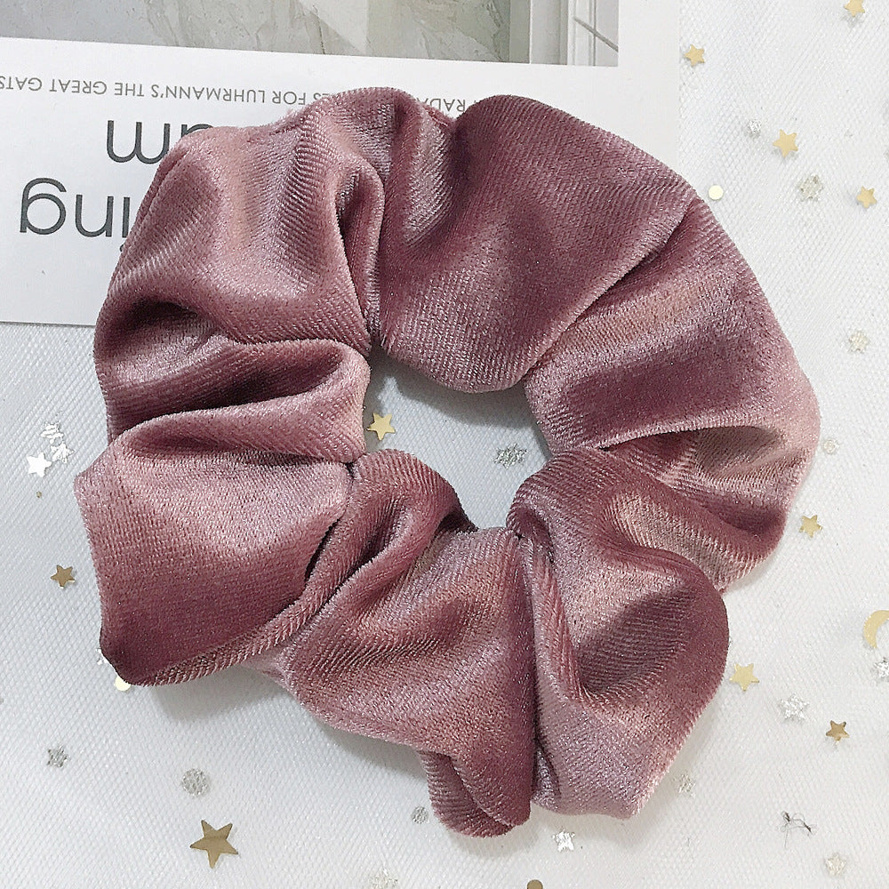 Flannel Hair Tie Hair Rope Amazon Velvet