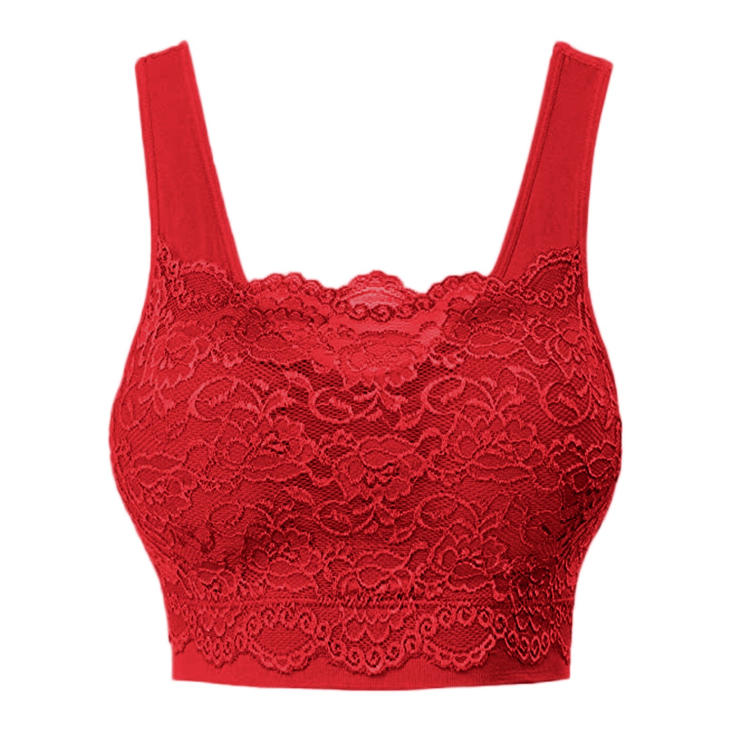 In Stock Women's Seamless Lace Top With Front Lace Bra Sports Bra Lace Stitching