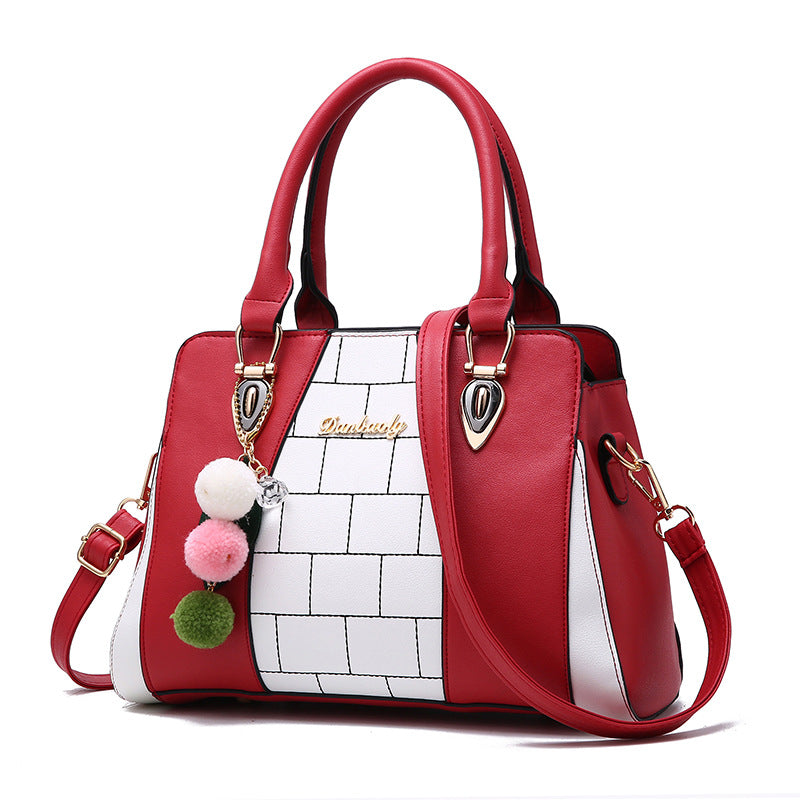 Brick Styled Charm Bag