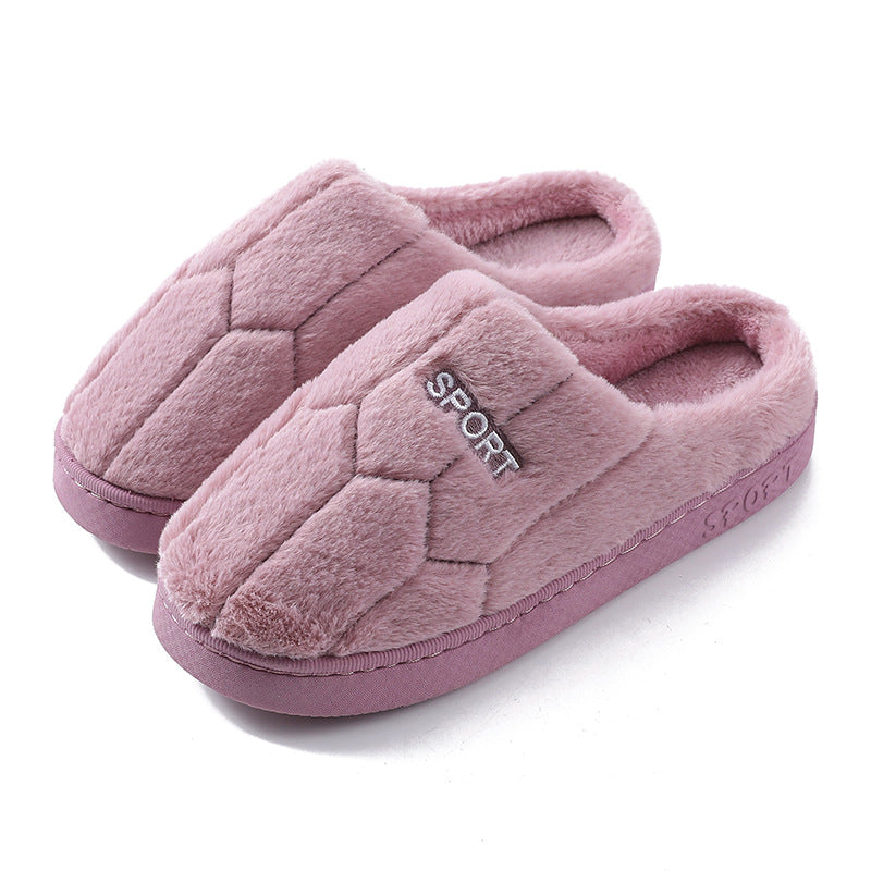 Unisex Slippers Cozy Plush Slippers