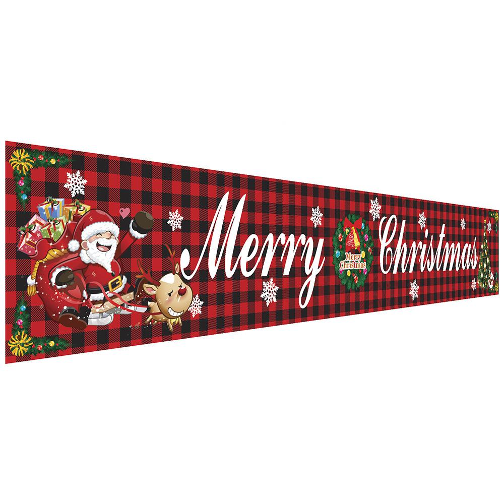 Christmas Couplets Hanging Window Pendants