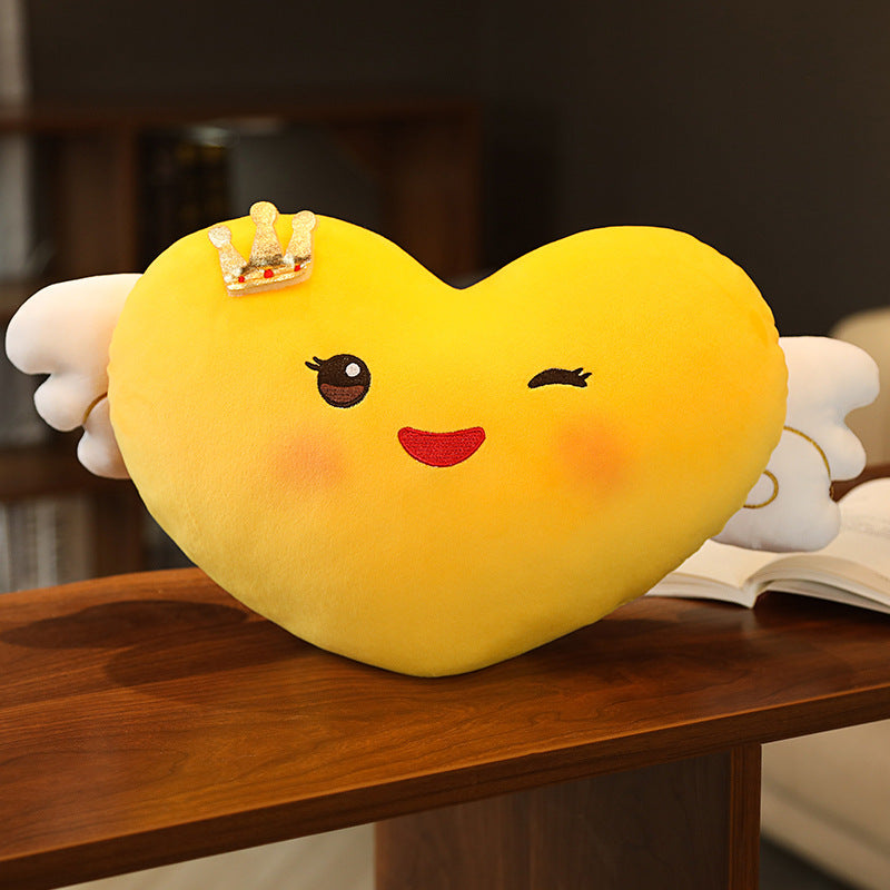 Angel Wings Love Pillow Cushion Plush Toy