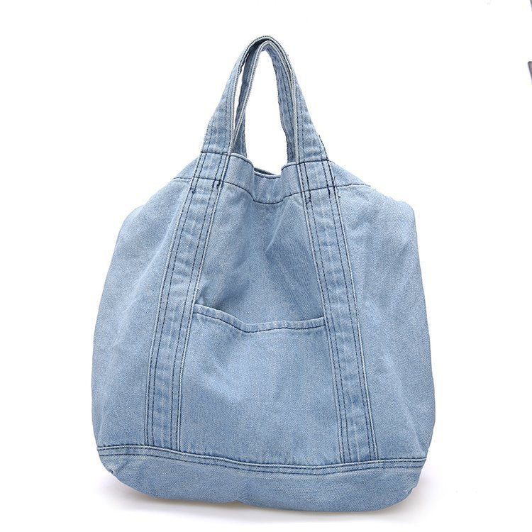 Large Capacity Canvas Denim Bag