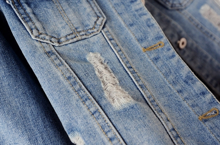 Ripped Denim Jacket