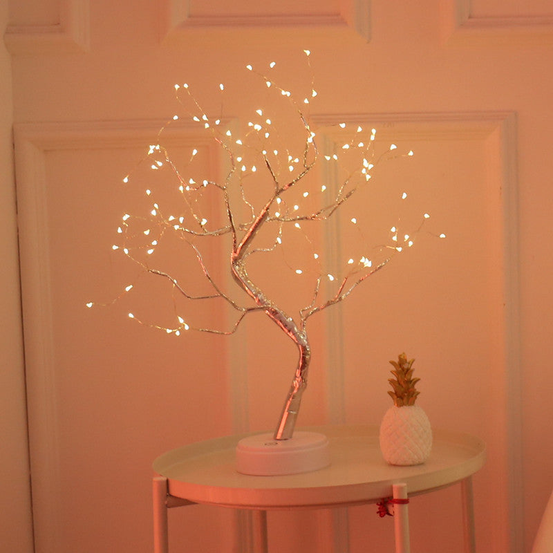 Christmas Pearl Tree Starry Touch Light