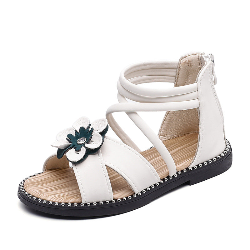 Big Flower Sandals