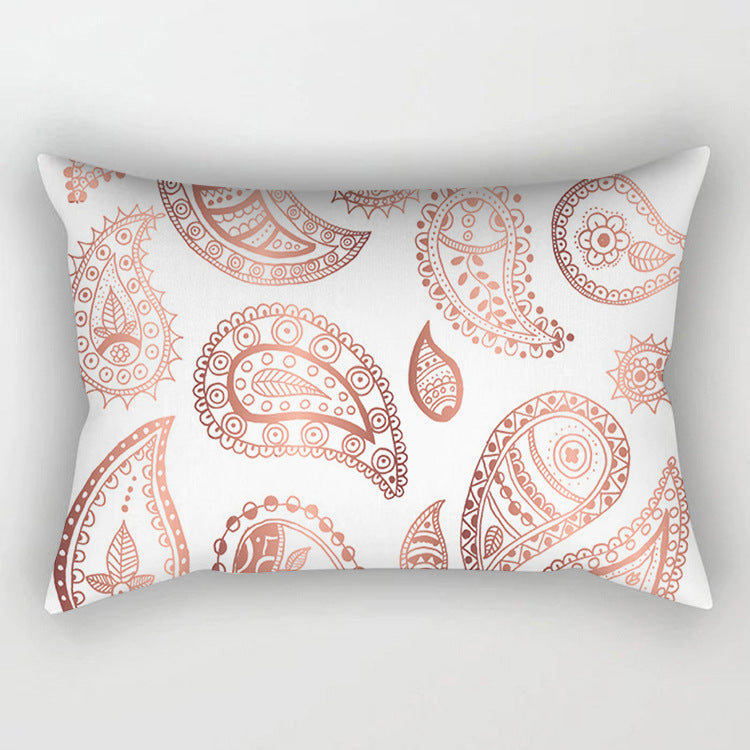 Rose Gold Powder Polyester Pillowcase