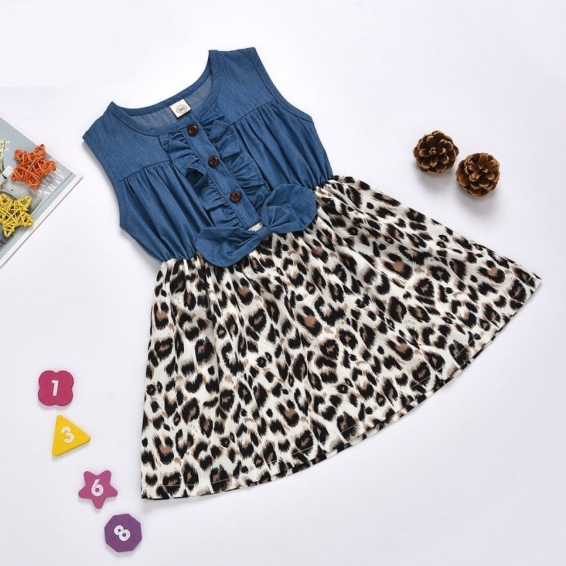 Jean Print Skirt Set