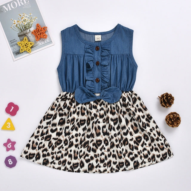 Jean Print Skirt Set