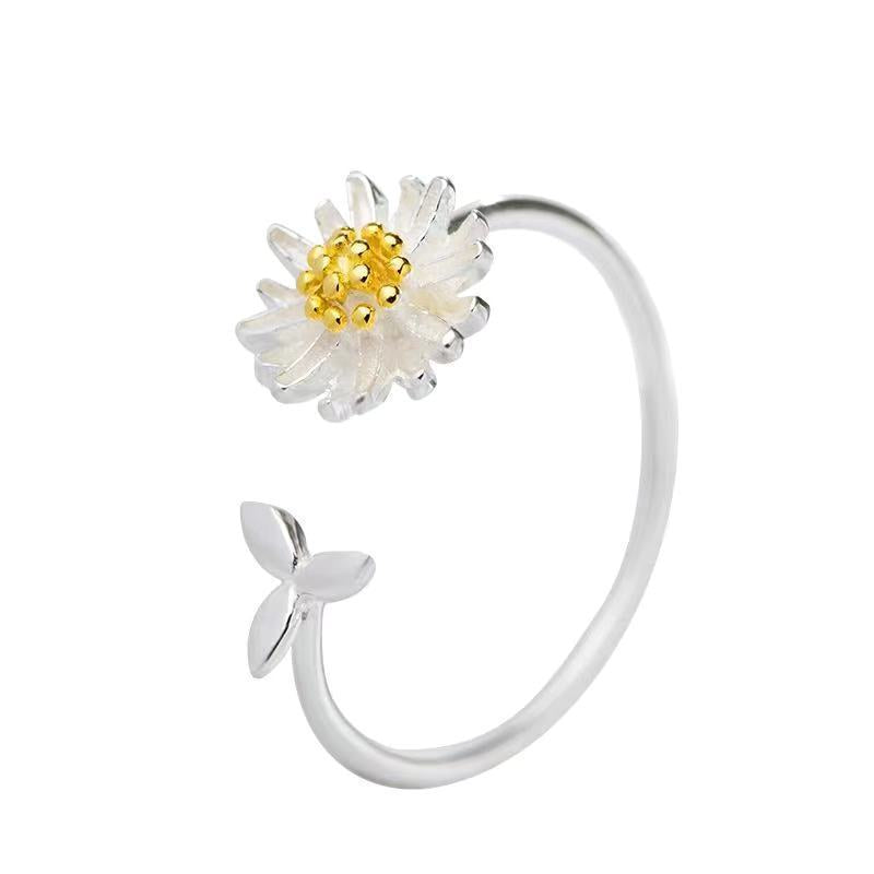 CIAXY 925 Sterling Silver Daisy Flower