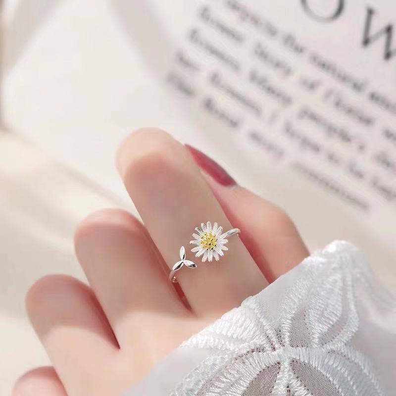 CIAXY 925 Sterling Silver Daisy Flower