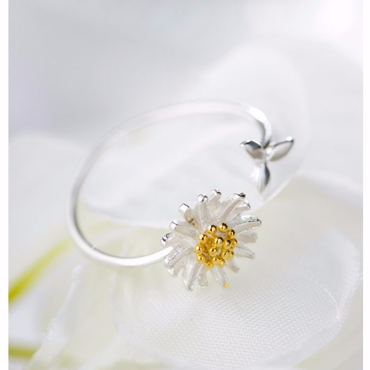 CIAXY 925 Sterling Silver Daisy Flower