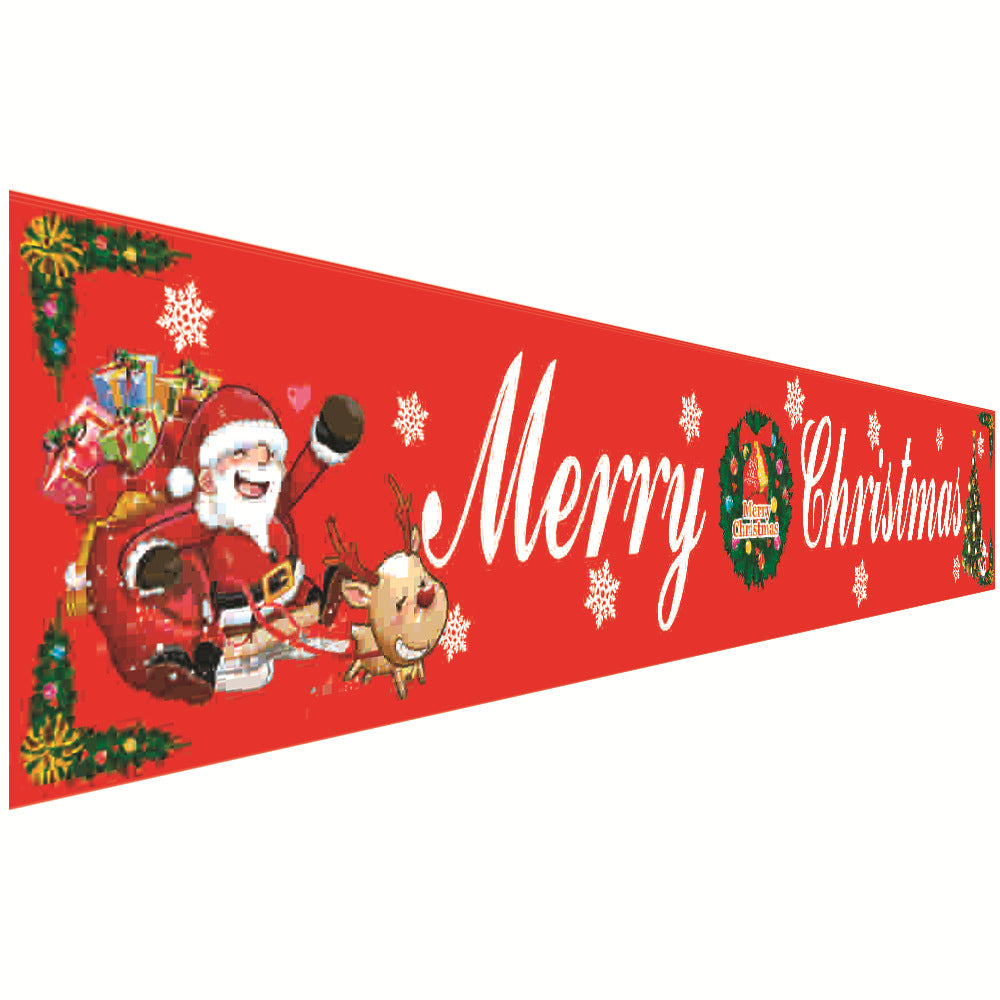 Christmas Couplets Hanging Window Pendants