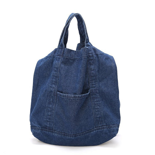 Large Capacity Canvas Denim Bag