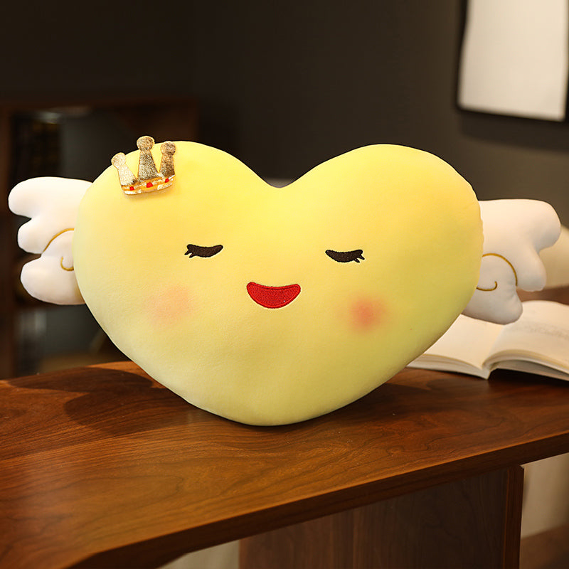 Angel Wings Love Pillow Cushion Plush Toy