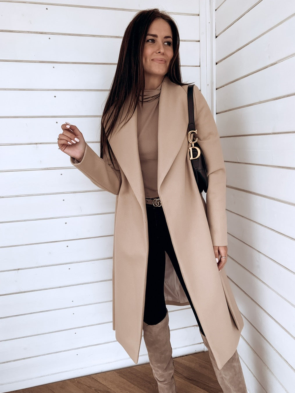 Woolen Trench Business Coat