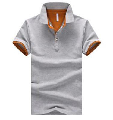 Stand Collar Polo Shirt