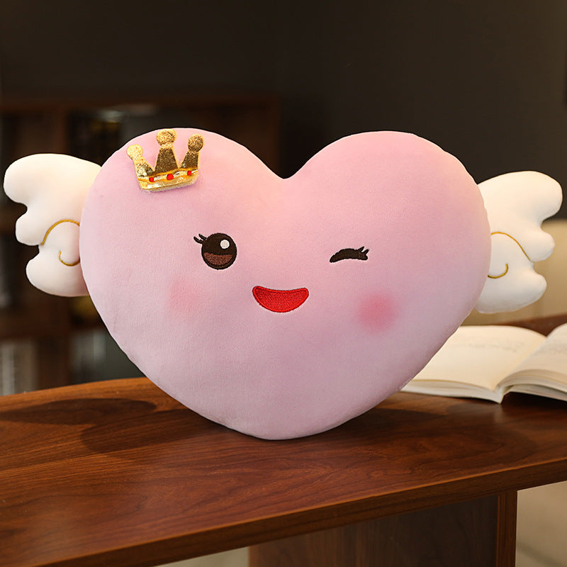 Angel Wings Love Pillow Cushion Plush Toy