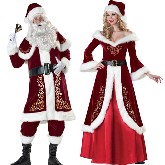 Santa Couple Costume Christmas