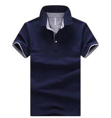 Stand Collar Polo Shirt