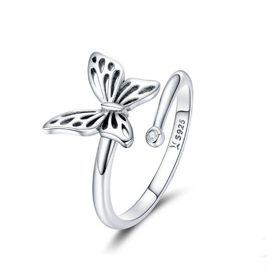 925 Sterling Silver Vintage Butterfly