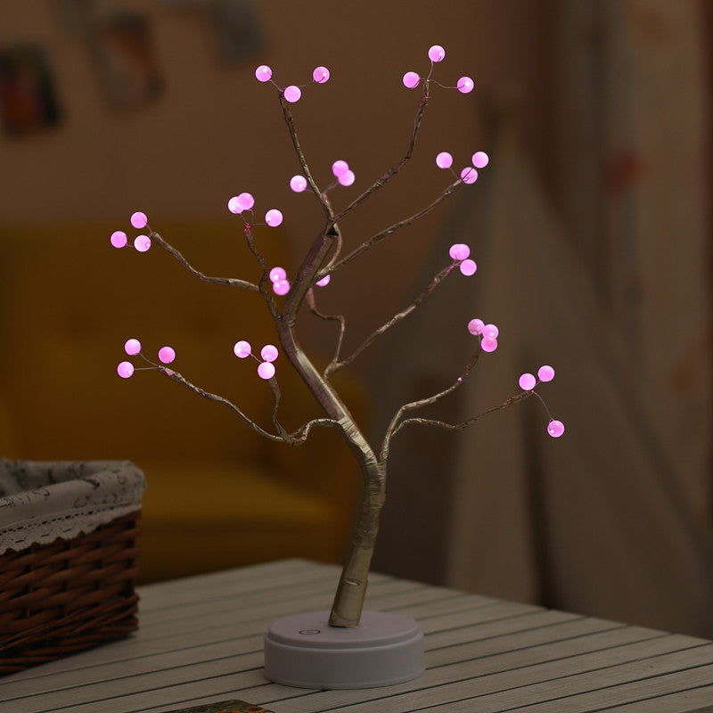 Christmas Pearl Tree Starry Touch Light
