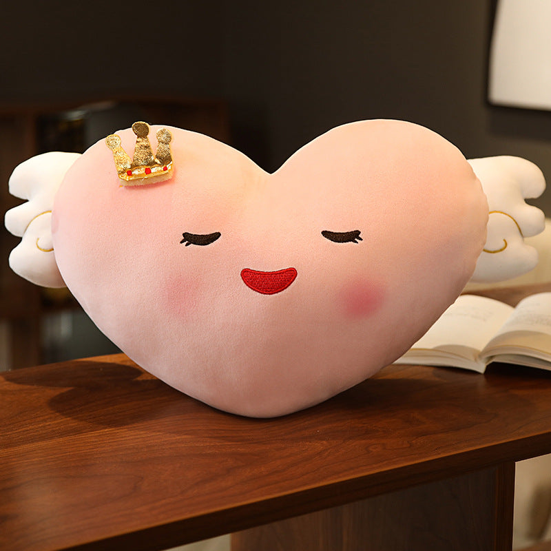 Angel Wings Love Pillow Cushion Plush Toy