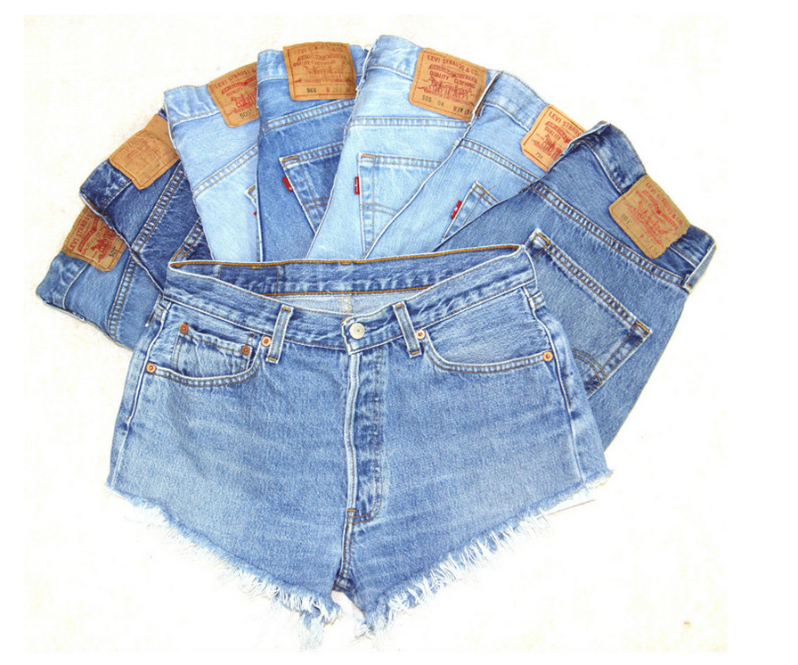 Thin Skinny Denim Shorts