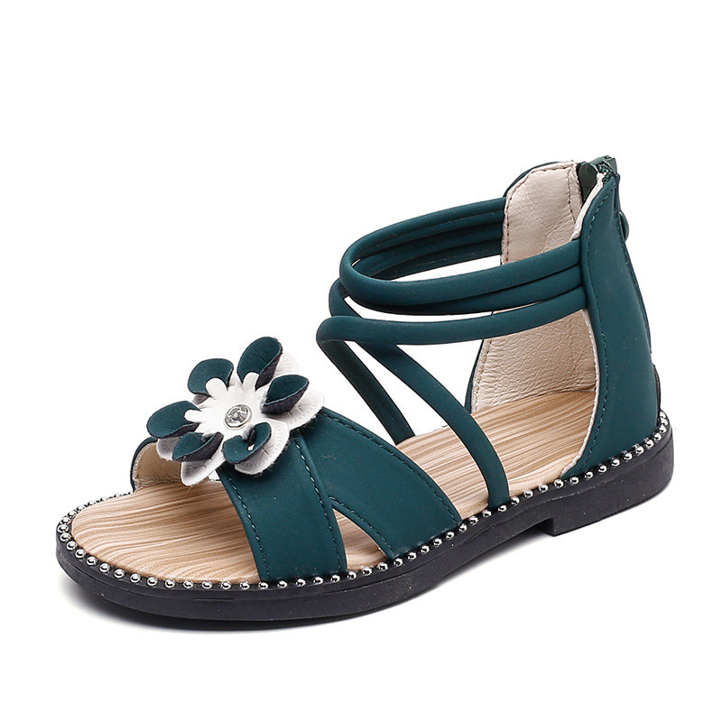 Big Flower Sandals