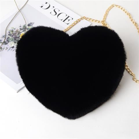 Love Plush Chain Shoulder Bag