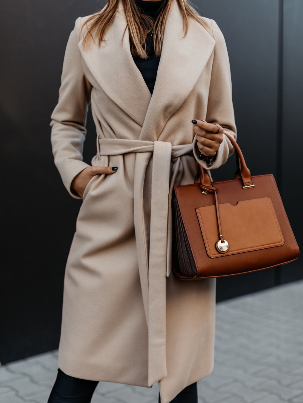 Woolen Trench Business Coat