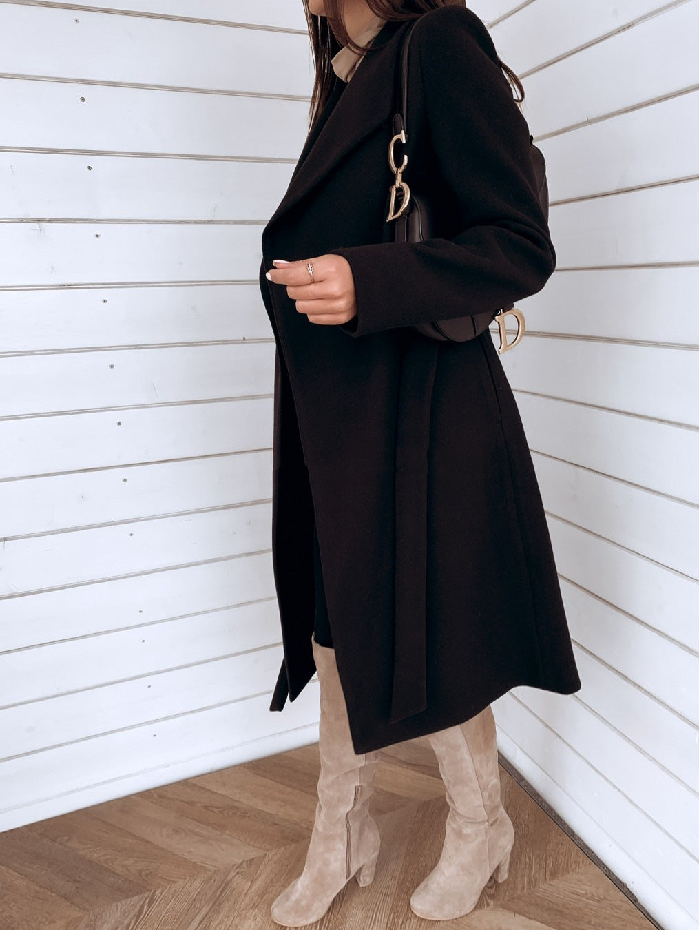 Woolen Trench Business Coat