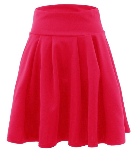 Multicolor Fluffy Skirt Umbrella Skirt