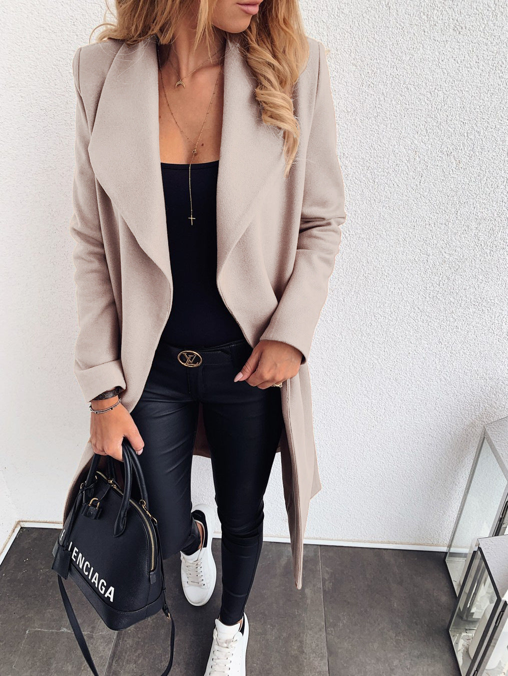 Woolen Trench Business Coat