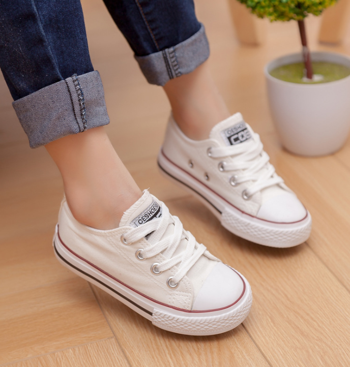 Canvas shoes non-slip