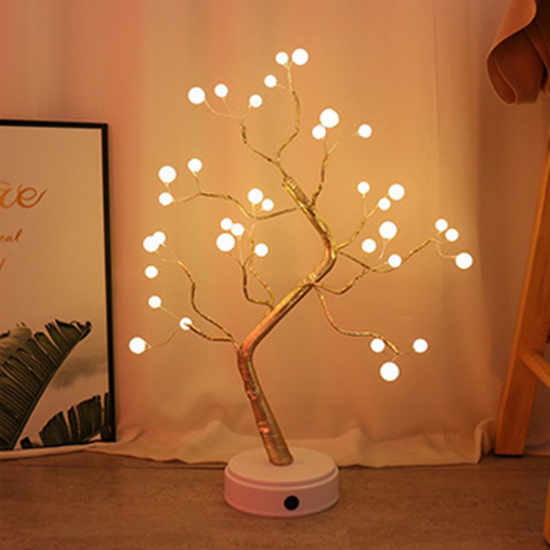 Christmas Pearl Tree Starry Touch Light