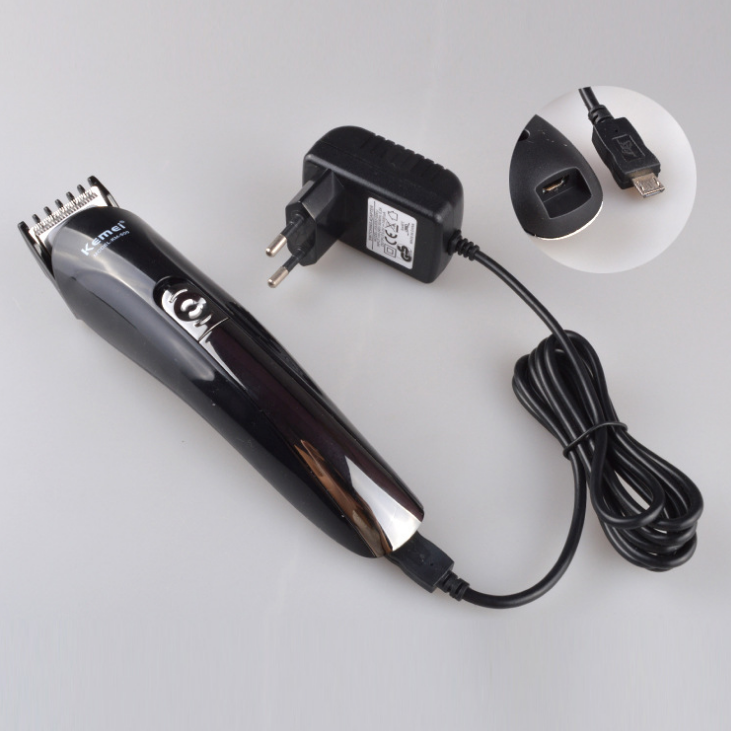 6 in 1 Rechargeable Hair Trimmer Titanium Hair Clipper Electric Shaver Beard Trimmer Men Styling Tools Shaving Machine 600