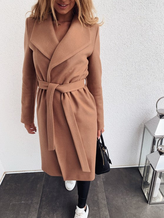 Woolen Trench Business Coat