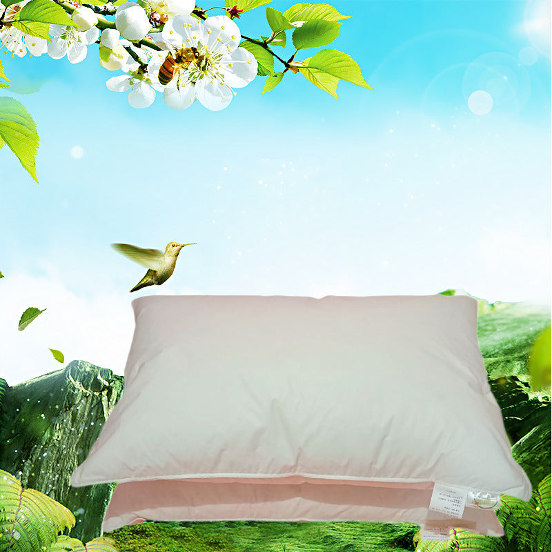 Pillow Hotel Down White Goose Pure Cotton