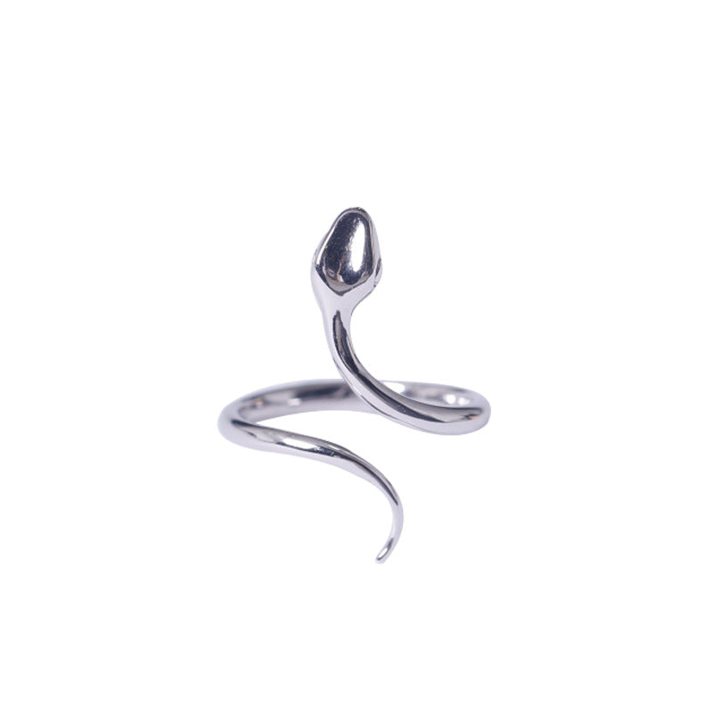 925 Sterling Silver Snake Ring