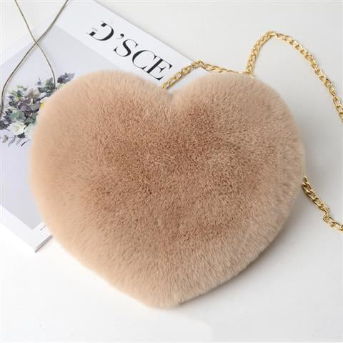 Love Plush Chain Shoulder Bag