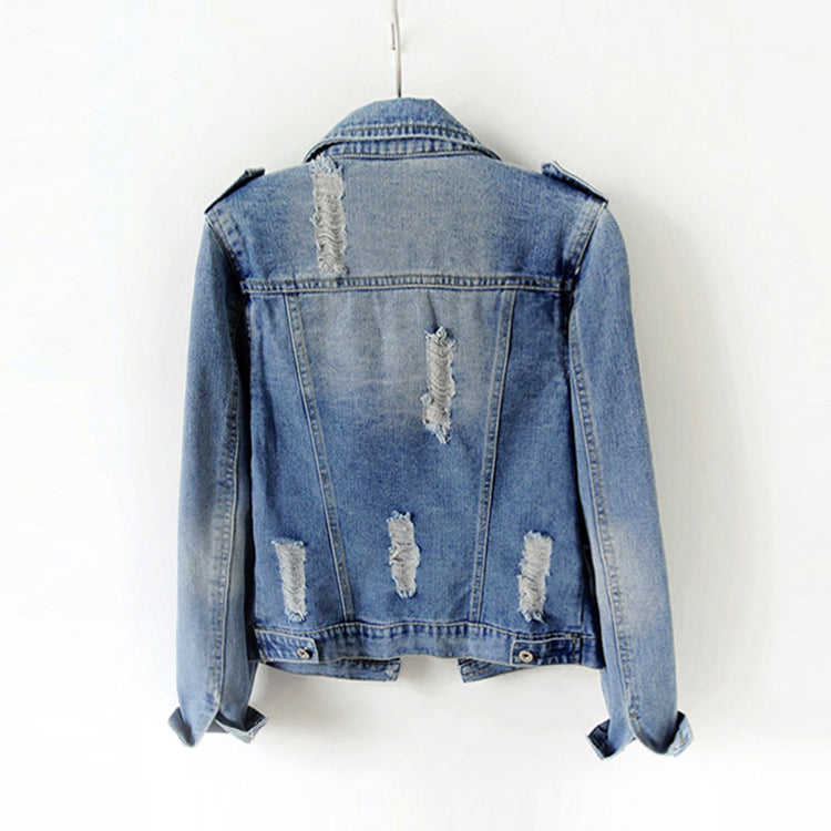 Ripped Denim Jacket