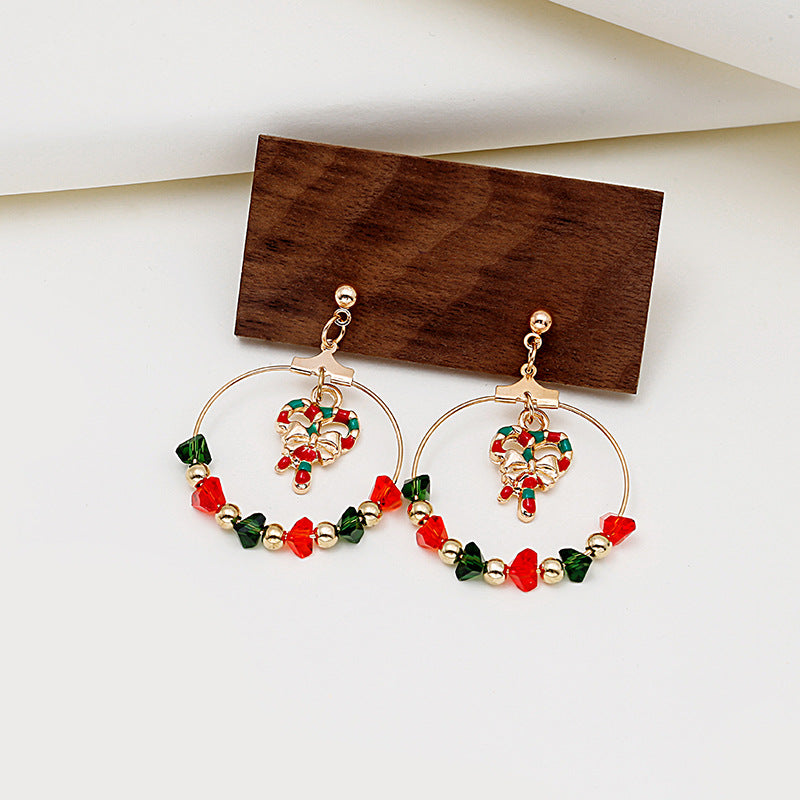 Christmas Series Earrings Santa Gifts