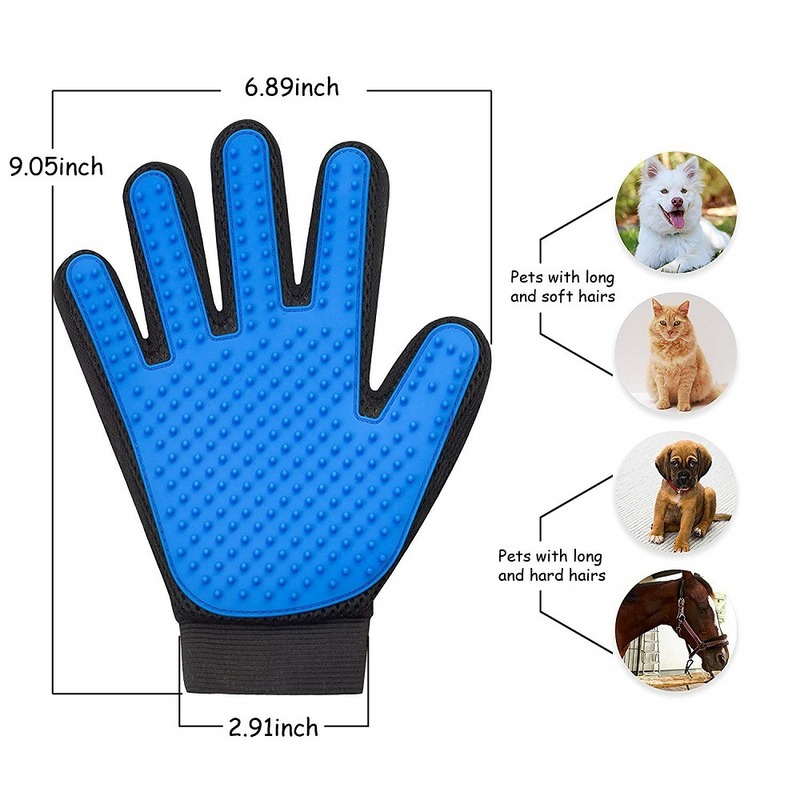 Pet Grooming Glove for Shedding