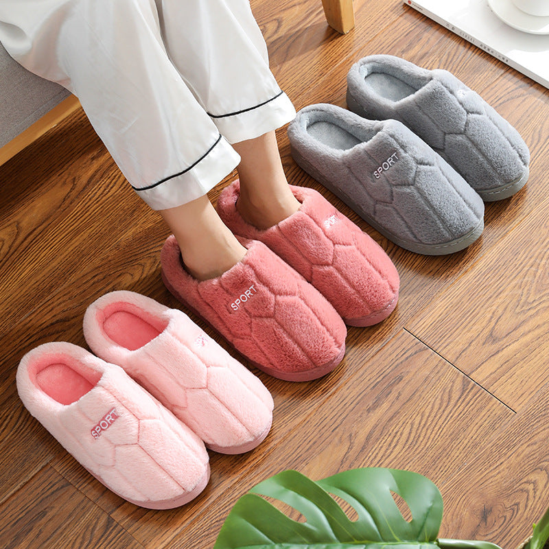 Unisex Slippers Cozy Plush Slippers