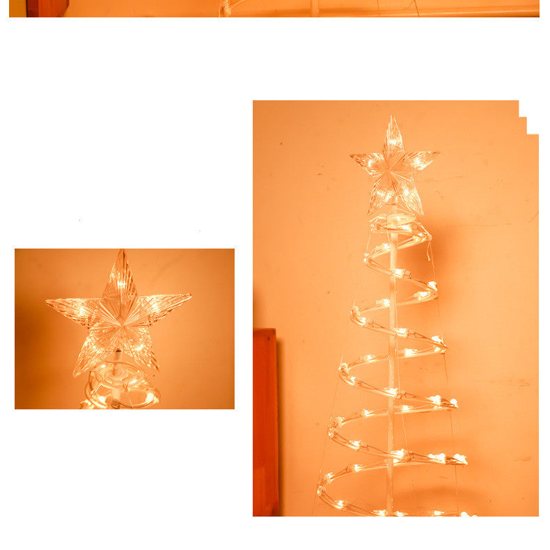 LED Spiral Christmas Tree